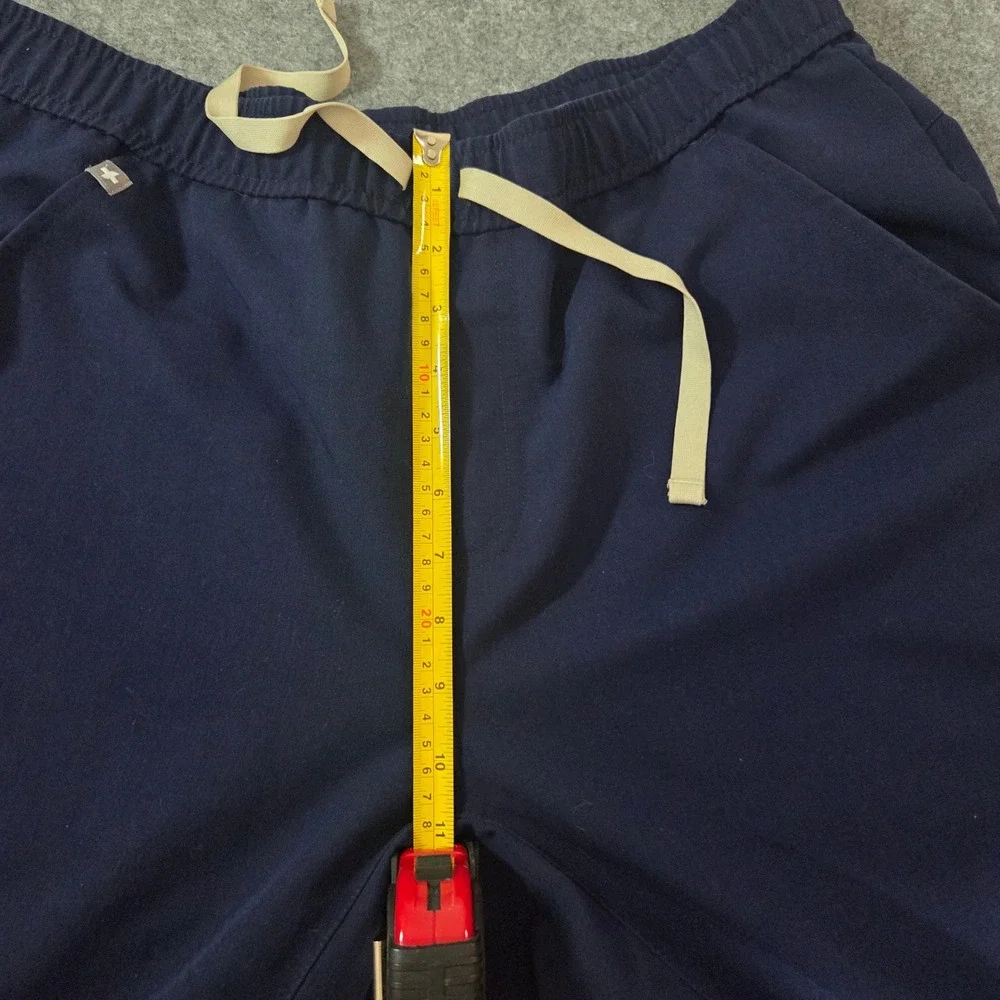 Figs Mens Tansen Jogger Scrub Pants Navy Blue Technical Collection Large L